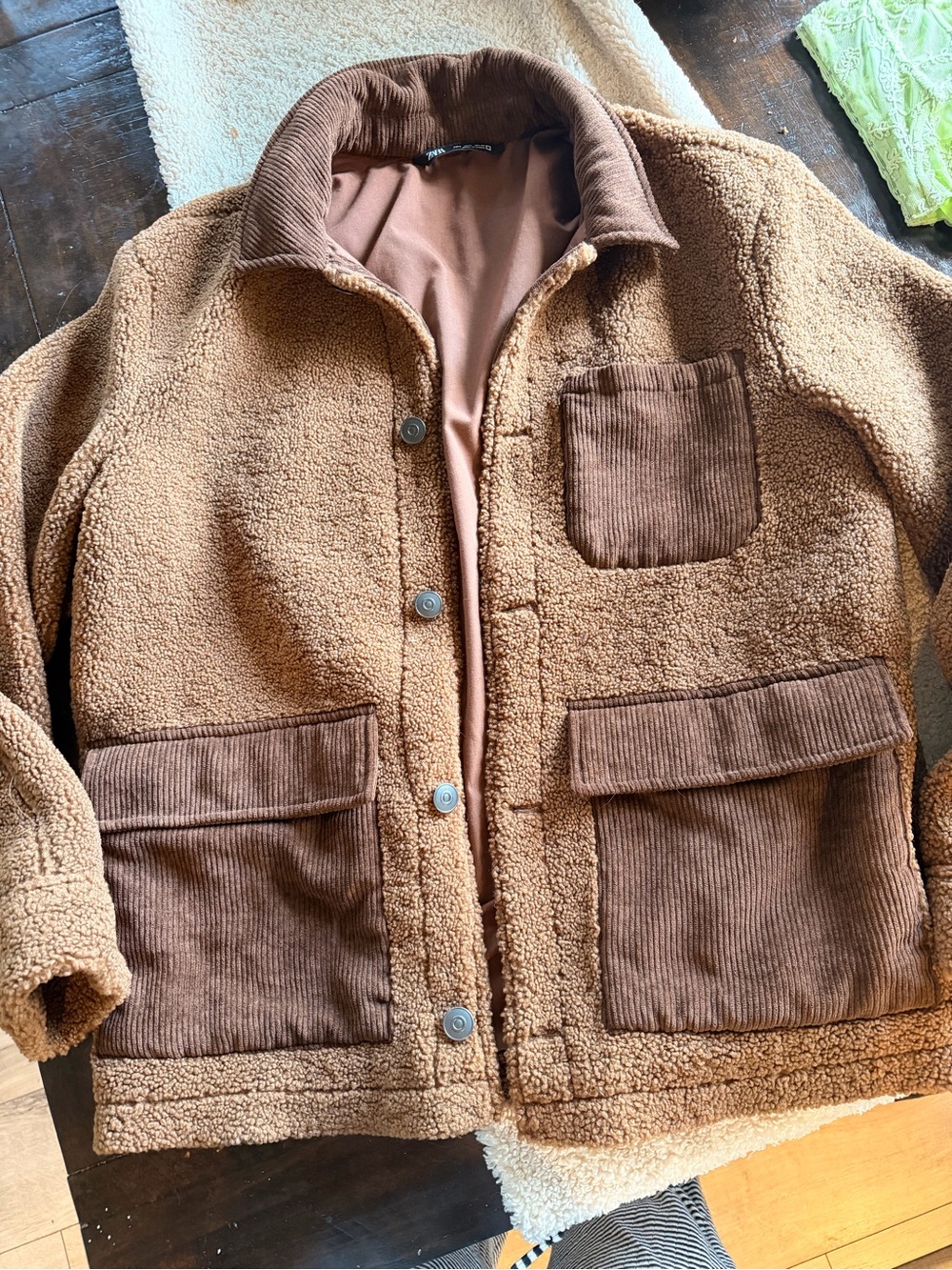 Men’s Zara Sherpa jacket